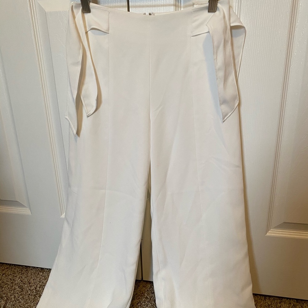 Cropped dress pants